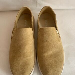 Olukai Women’s Pehuea Luxe Toasted Coconut Slip-On Shoes